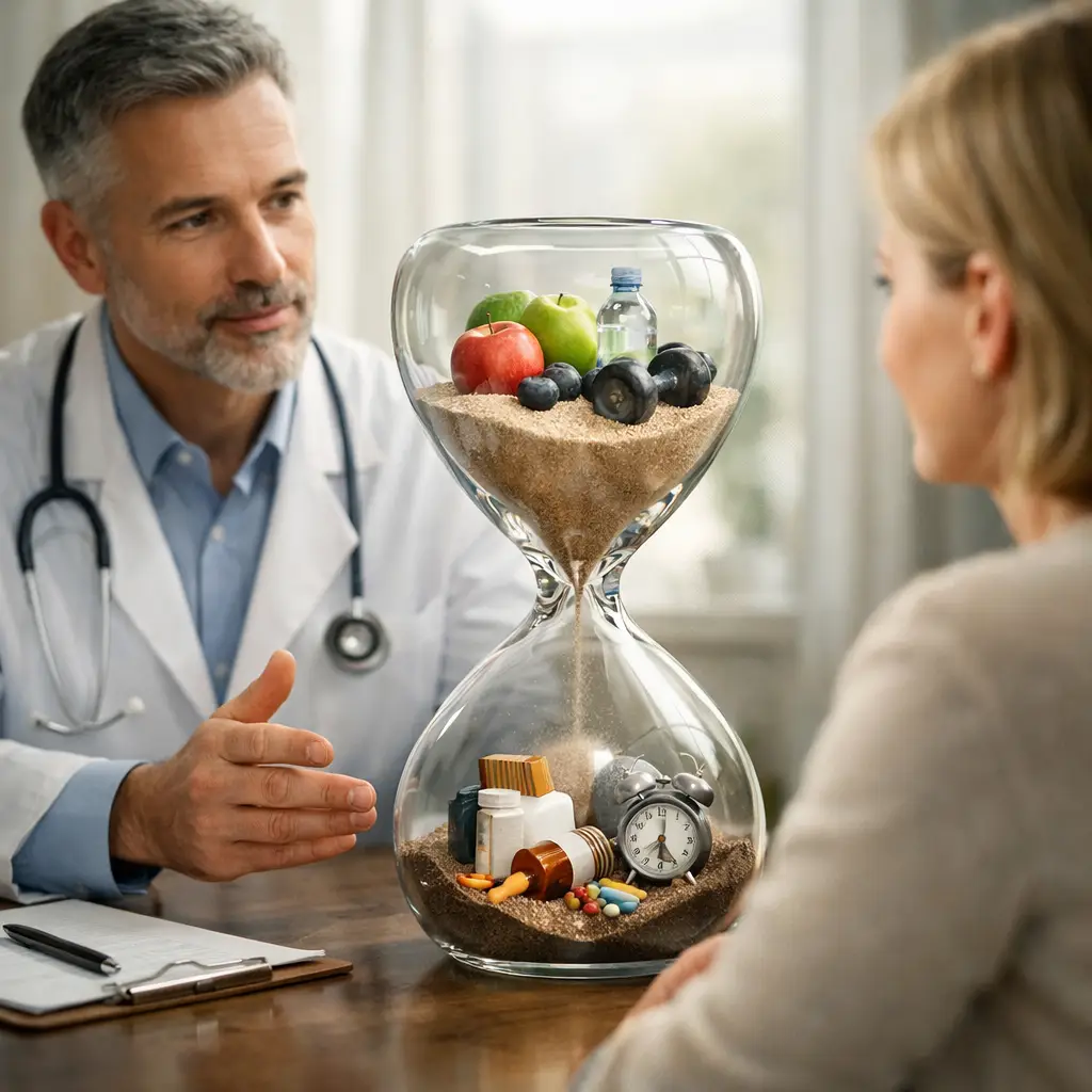 Physician-led aesthetic consultation illustrating long-term planning and clinical pacing at The Maxim Clinic in Atlanta.